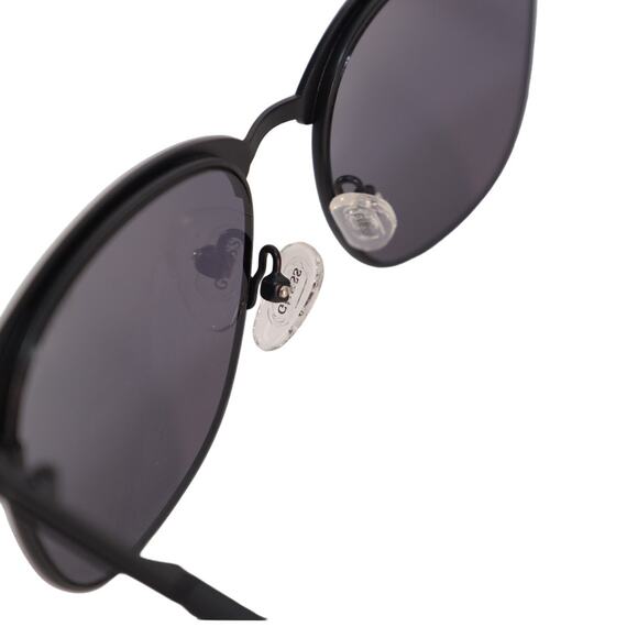 Guess Mens Round Metal Sunglasses - Matte Black / Dark Grey - NWT - Picture 9 of 10